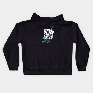 WHEEL SNIPE CELLY Kids Hoodie